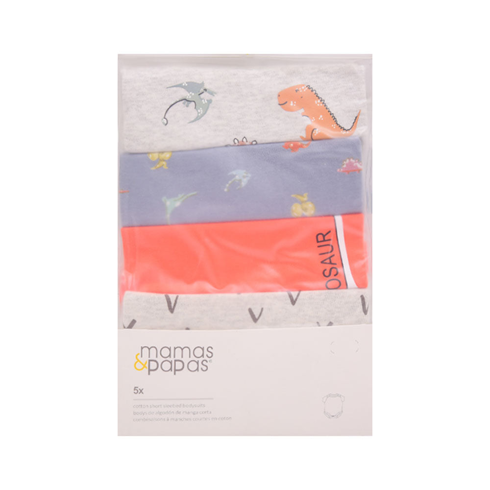 BOYS S/S 5PC BODY SUIT M&P MZS-24 12-18M CHI 5002