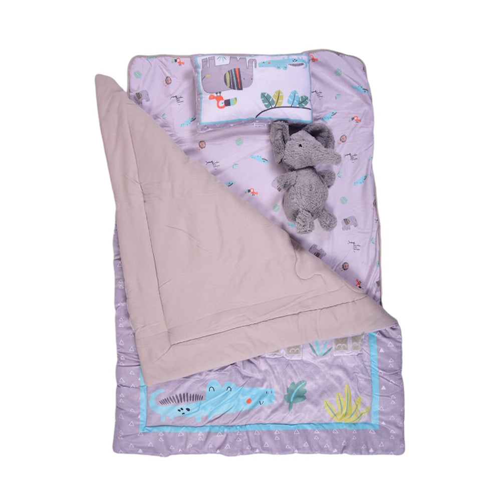 BABY QUILT SET 4PC MZS-24 SNYBD22-GR