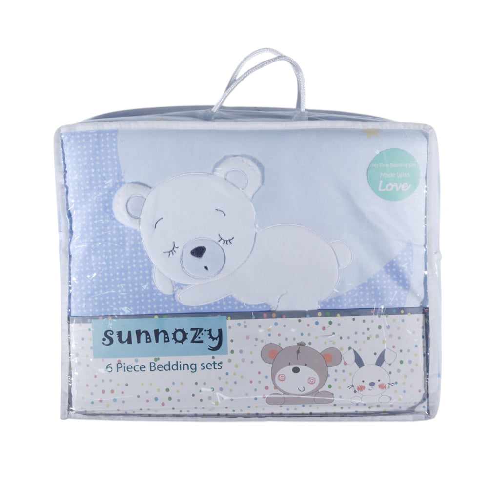 BABY QUILT SET 6PC MZS-24 SNYBD18-B
