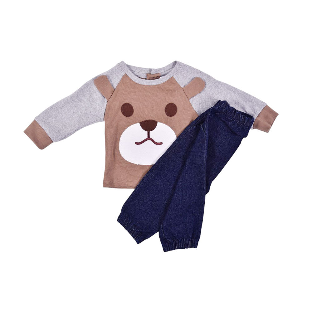 BOYS L/S 2PC PAJAMA SUIT MZW-24 0-3M 239-012