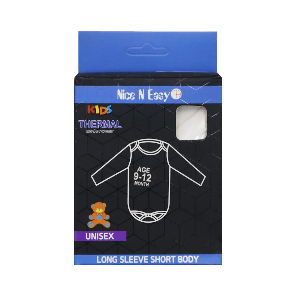 THERMAL L/S BODY SUIT NICE & EASY MZW-24 9-12M 001