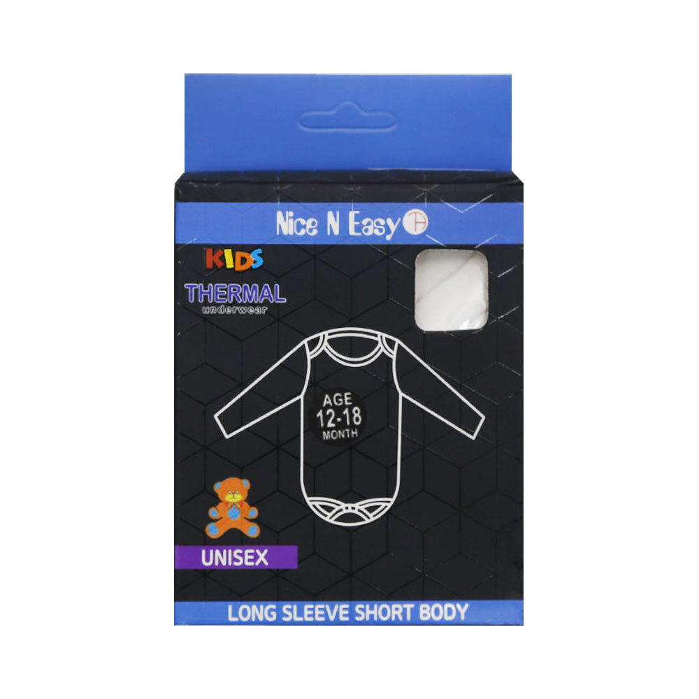 THERMAL L/S BODY SUIT NICE & EASY MZW-24 12-18M 001