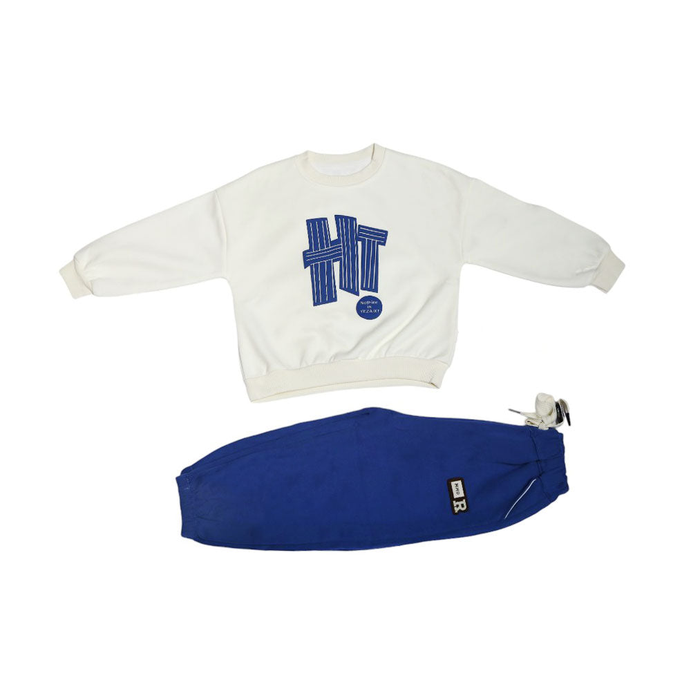 BOYS L/S 2PC PAJAMA SUIT MZW-24 18-24M 01018B