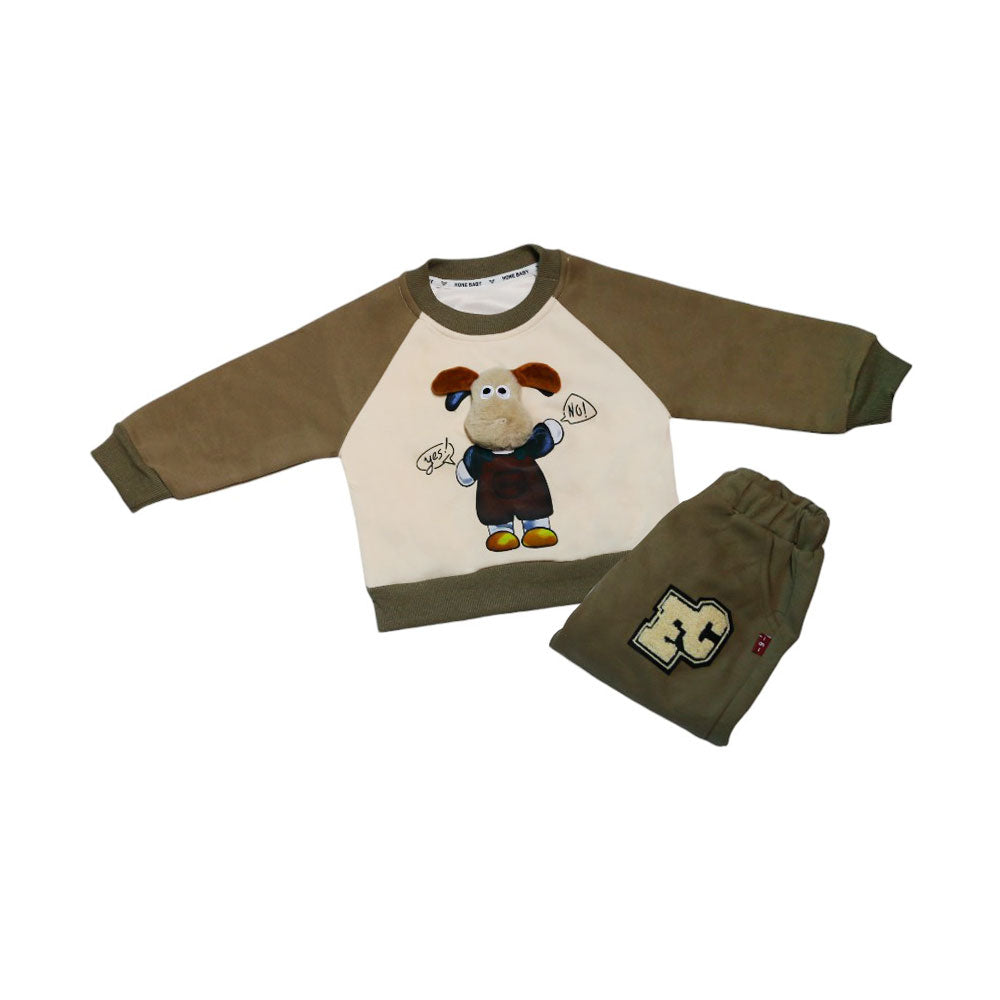 BOYS L/S 2PC PAJAMA SUIT MZW-24 3-6M 01019