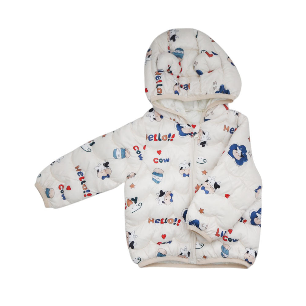 BOYS L/S PUFFER JACKET HOODED MZW-24 3-6M 69