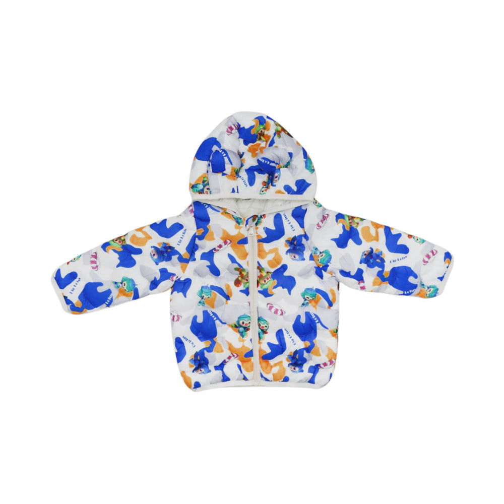 BOYS L/S PUFFER JACKET HOODED MZW-24 6-9M 60