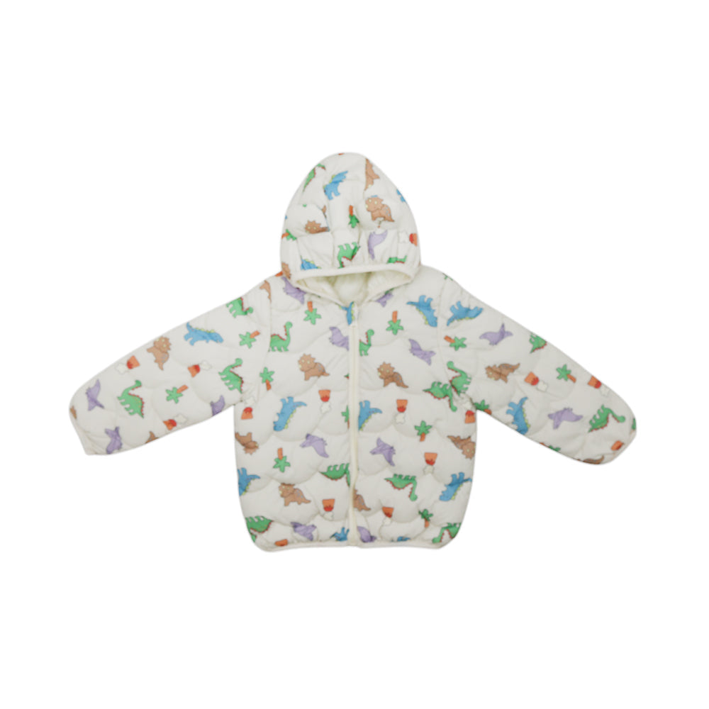 BOYS L/S PUFFER JACKET HOODED MZW-24 9-12M 62