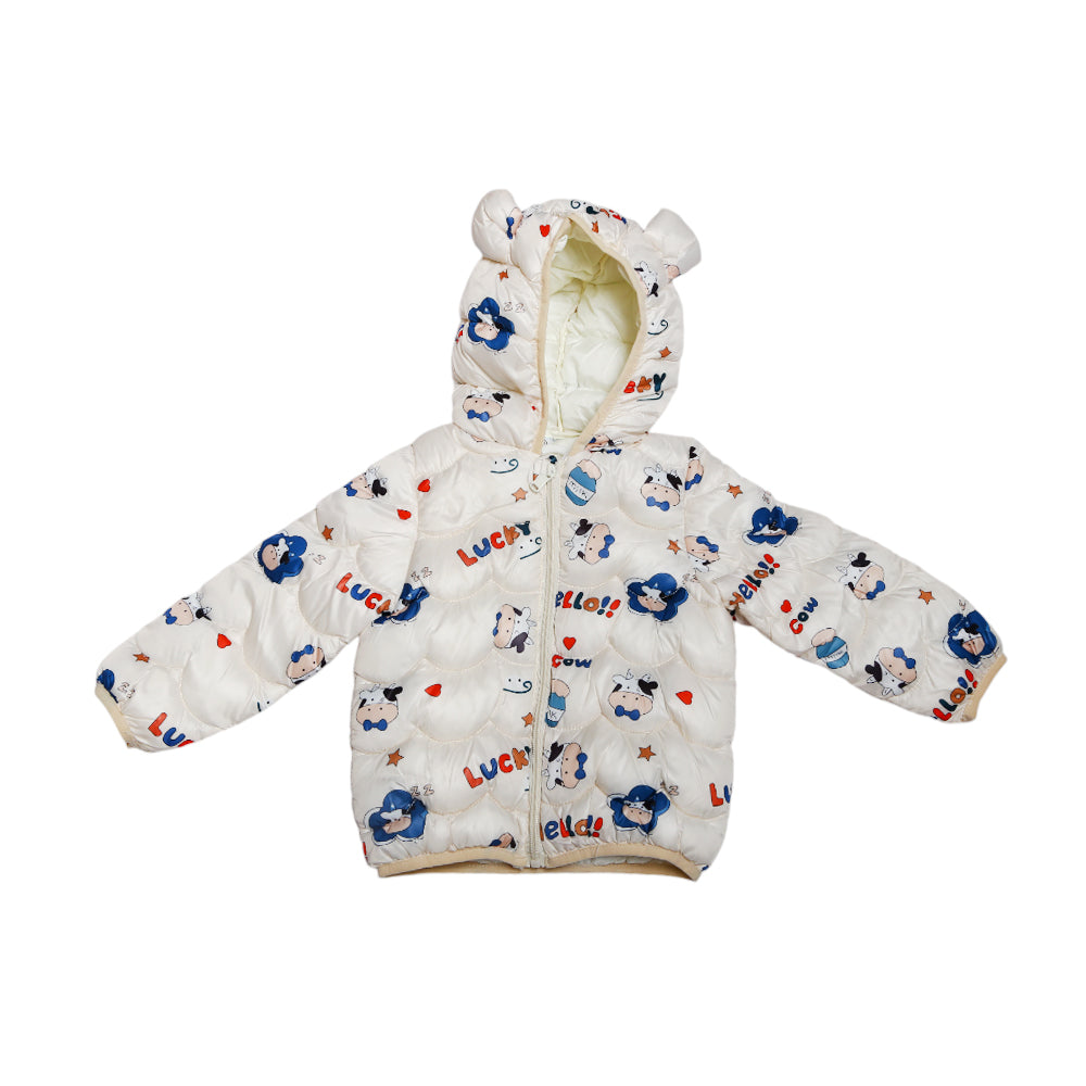 BOYS L/S PUFFER JACKET HOODED MZW-24 9-12M 69