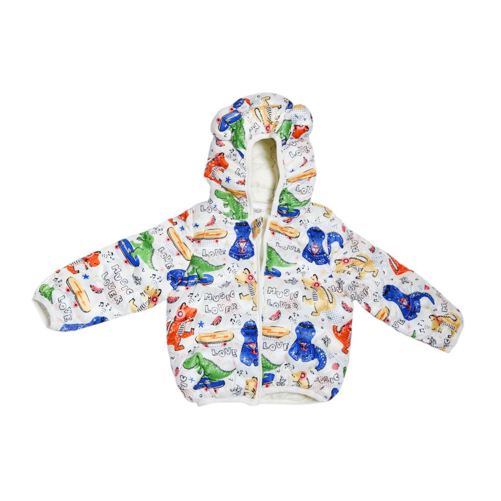 BOYS L/S PUFFER JACKET HOODED MZW-24 3-6M 54