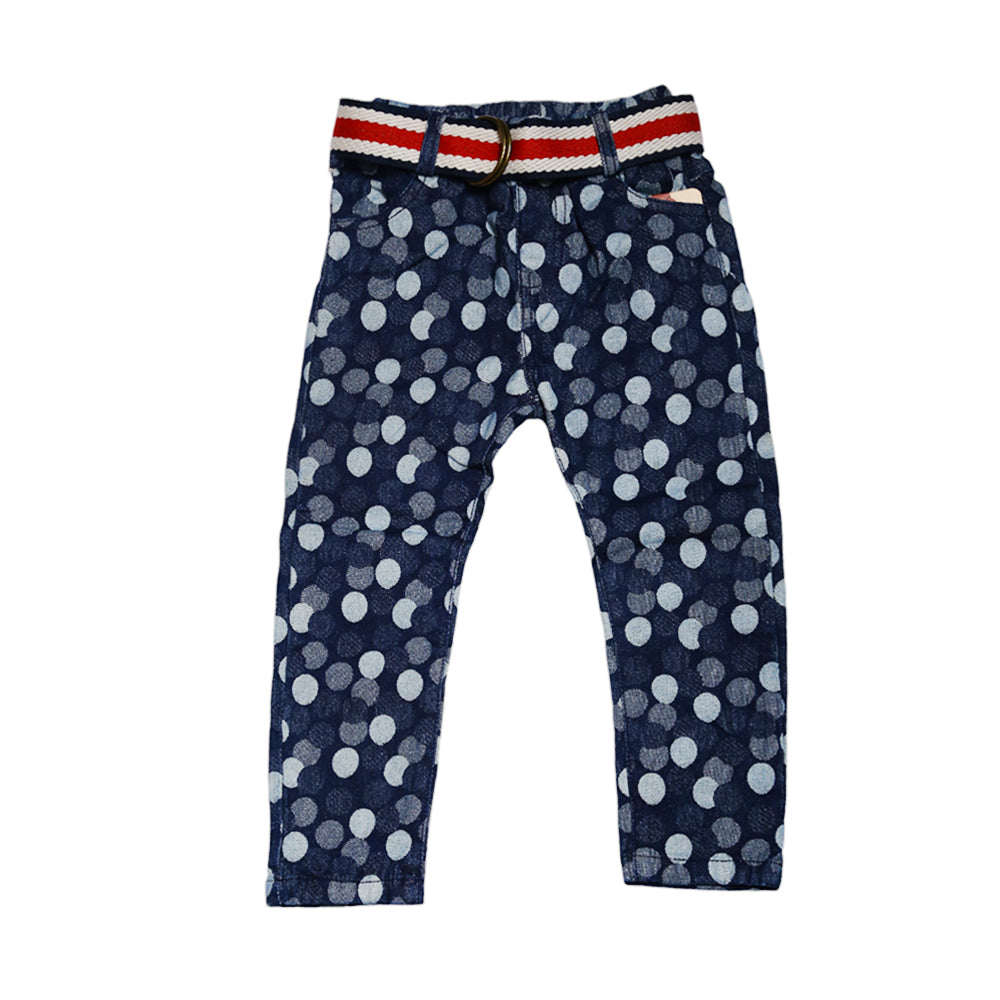 GIRLS DENIM JEANS MZW-24 4-5Y 13