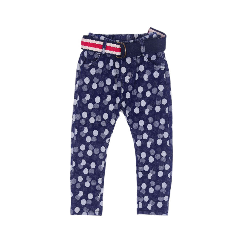 GIRLS DENIM JEANS MZW-24 5-6Y 13