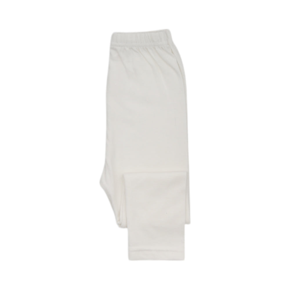 GIRLS TIGHTS PLAIN COL WHITE N&E MZW-24 3-4 YEAR 0395