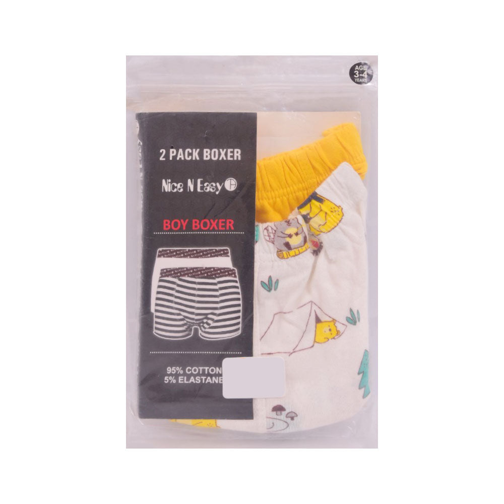 BOYS 2PC BOXER NICE & EASY MZW-24 3-4 YEAR 05