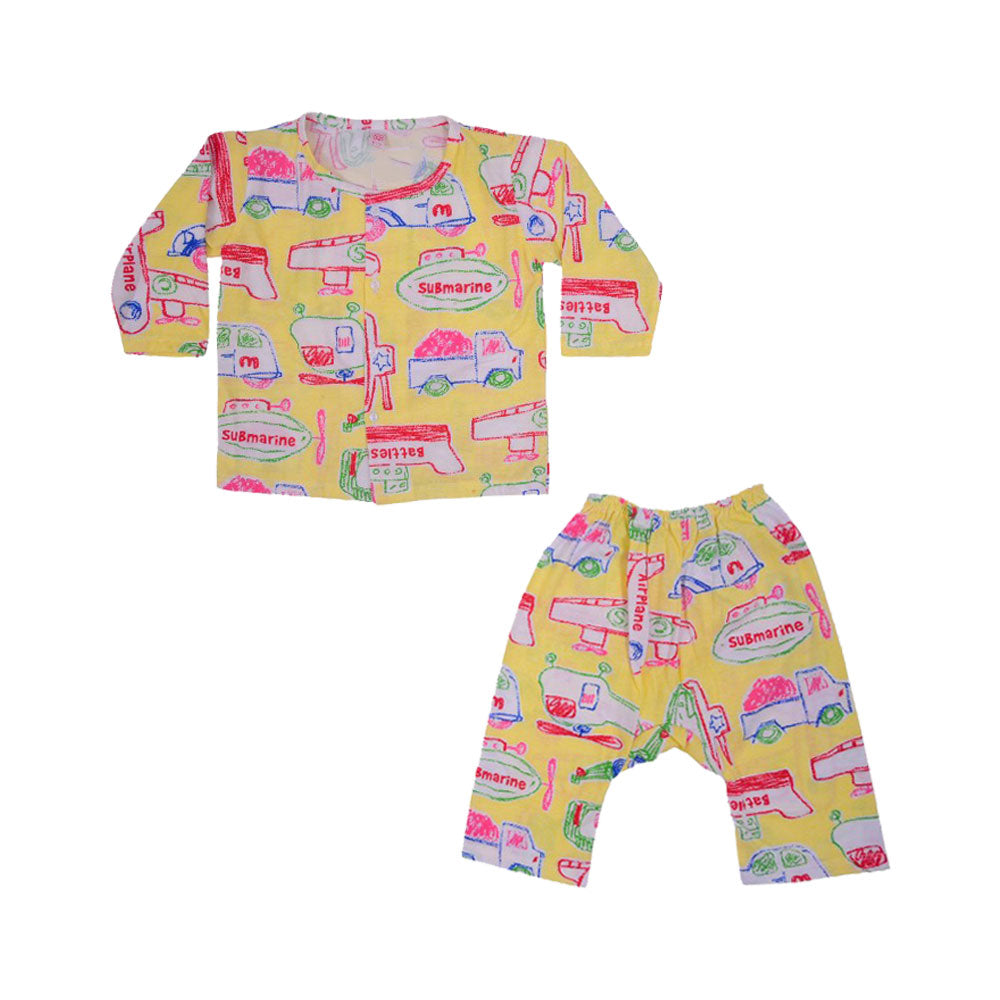 BOYS L/S 2PC SLEEPING SUIT MZW-24 6-9 THAI