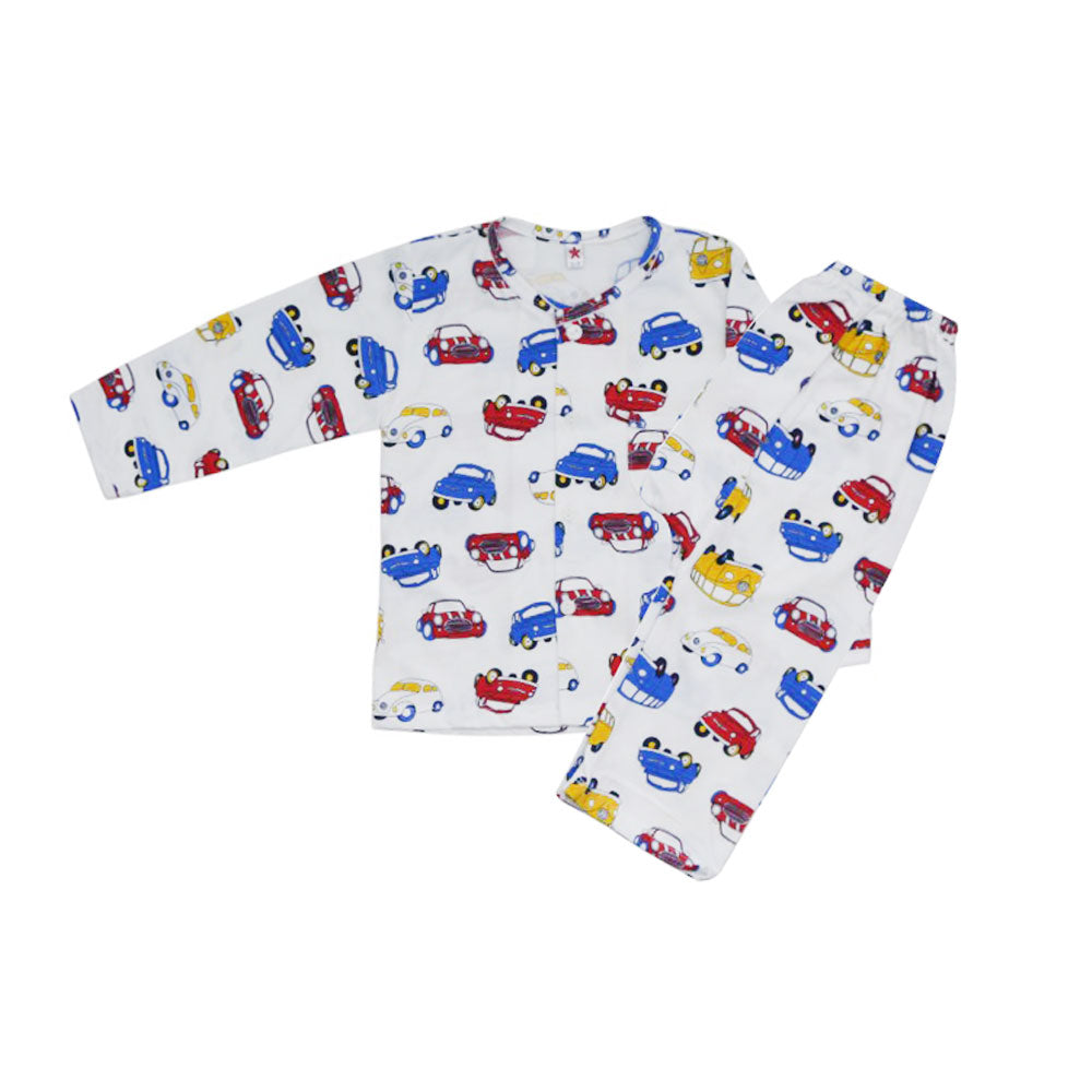 BOYS L/S 2PC SLEEPING SUIT MZW-24 1-2 YEAR THAI