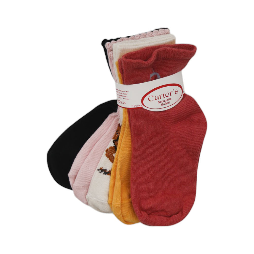 BABY SOCKS 5PC PACK NICE & EASY 2-3Y MZW-24 2HC