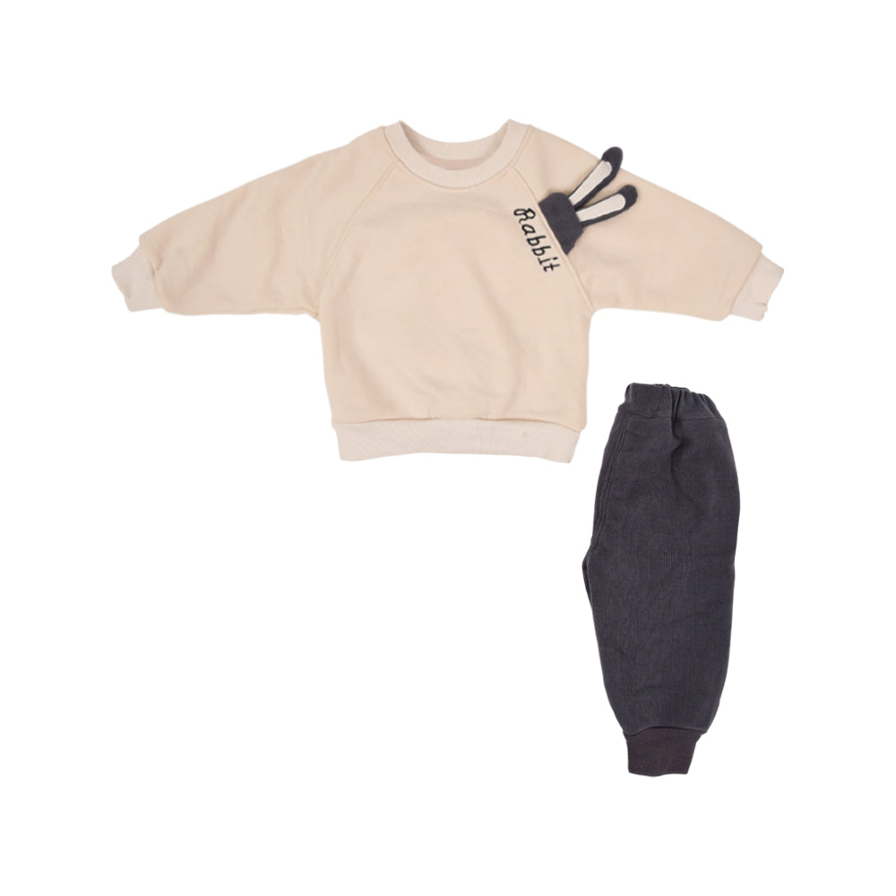 BOYS L/S 2PC FLEECE PAJAMA SUIT 6-9M MZW-24 1110