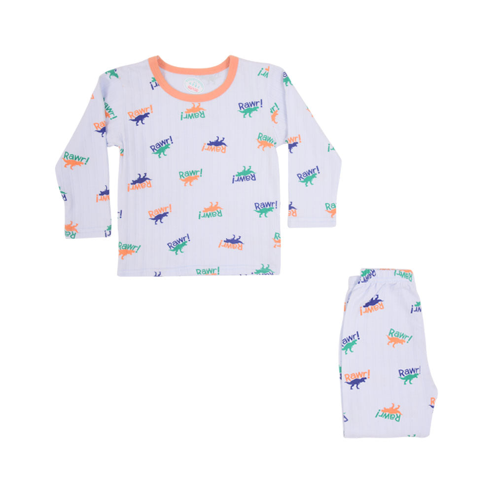 BOYS L/S 2PC SLEEPING SUIT ROT MZW-24 12-18M N1