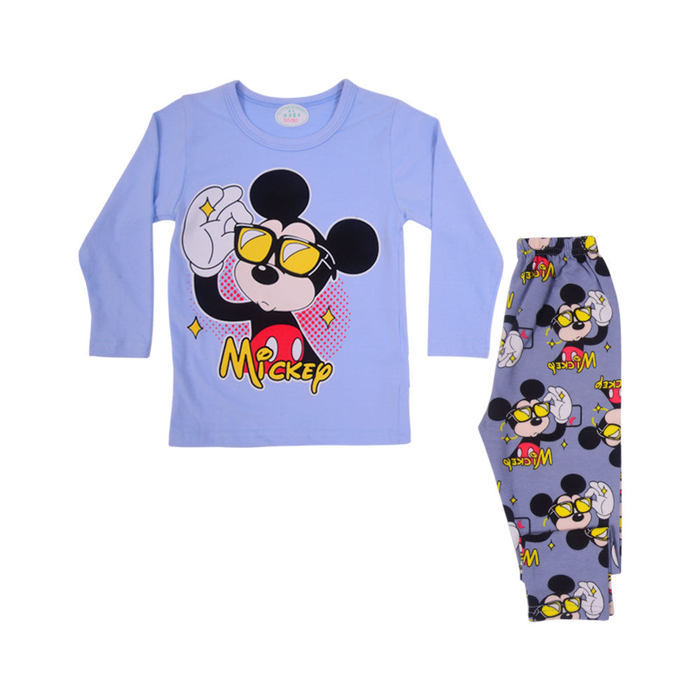 BOYS L/S 2PC SLEEPING SUIT CHR MZW-24 9-12M N-8
