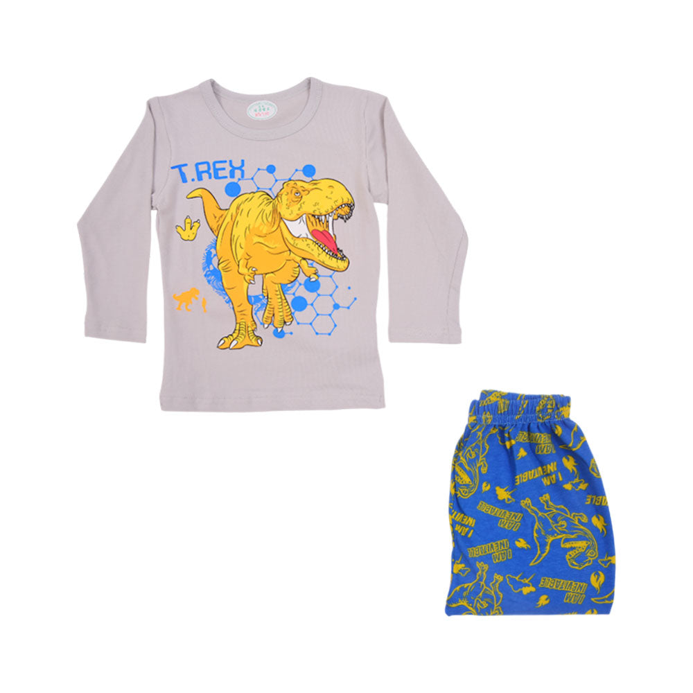 BOYS L/S 2PC SLEEPING SUIT CHR MZW-24 18-24M N-9