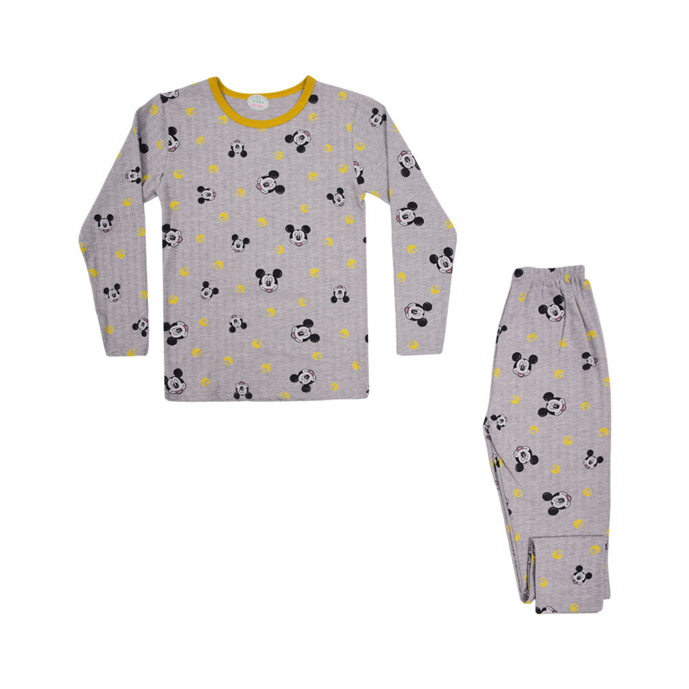 BOYS L/S 2PC SLEEPING SUIT ROT MZW-24 7-8 YEAR N4