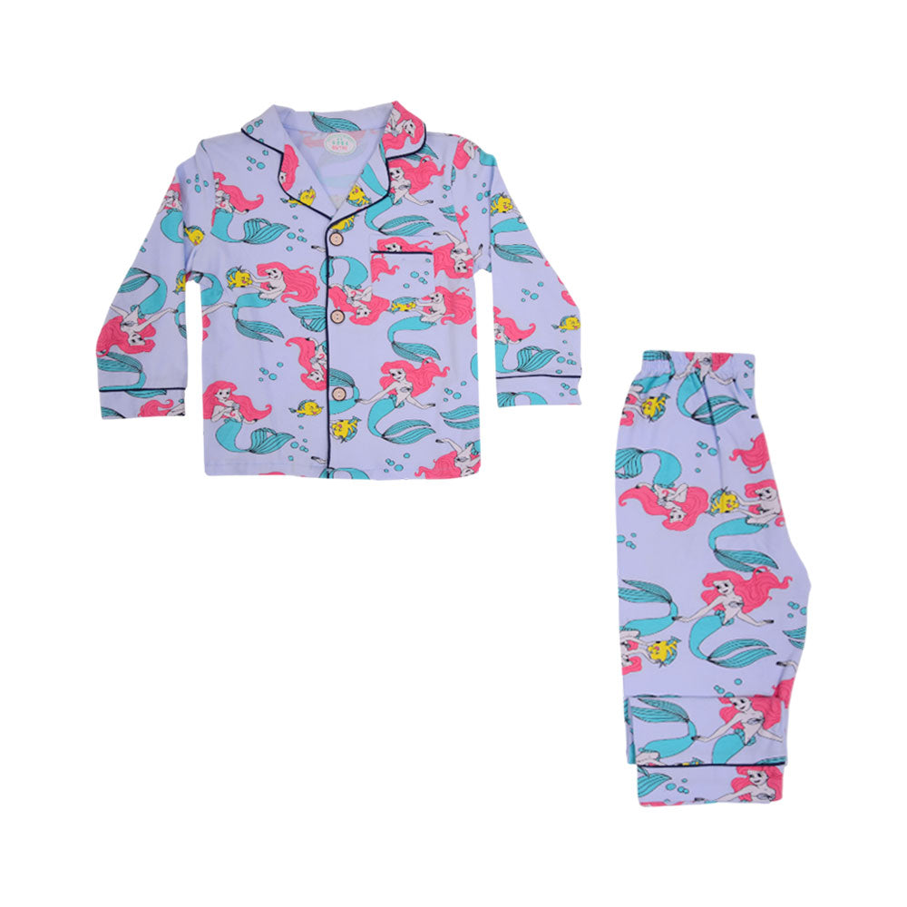 GIRLS L/S 2PC SLEEPING SUIT F/O MZW-24 18-24M NO2