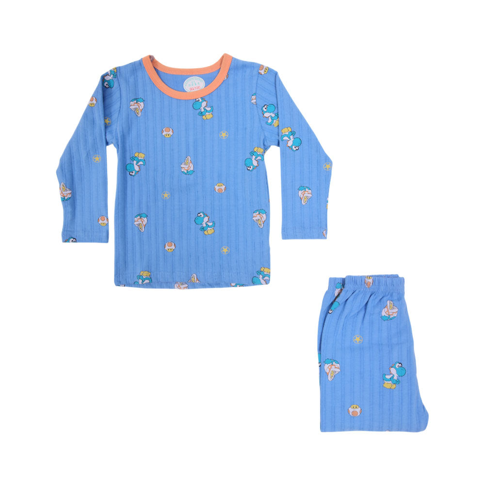 BOYS L/S 2PC SLEEPING SUIT ROT MZW-24 12-18M N5