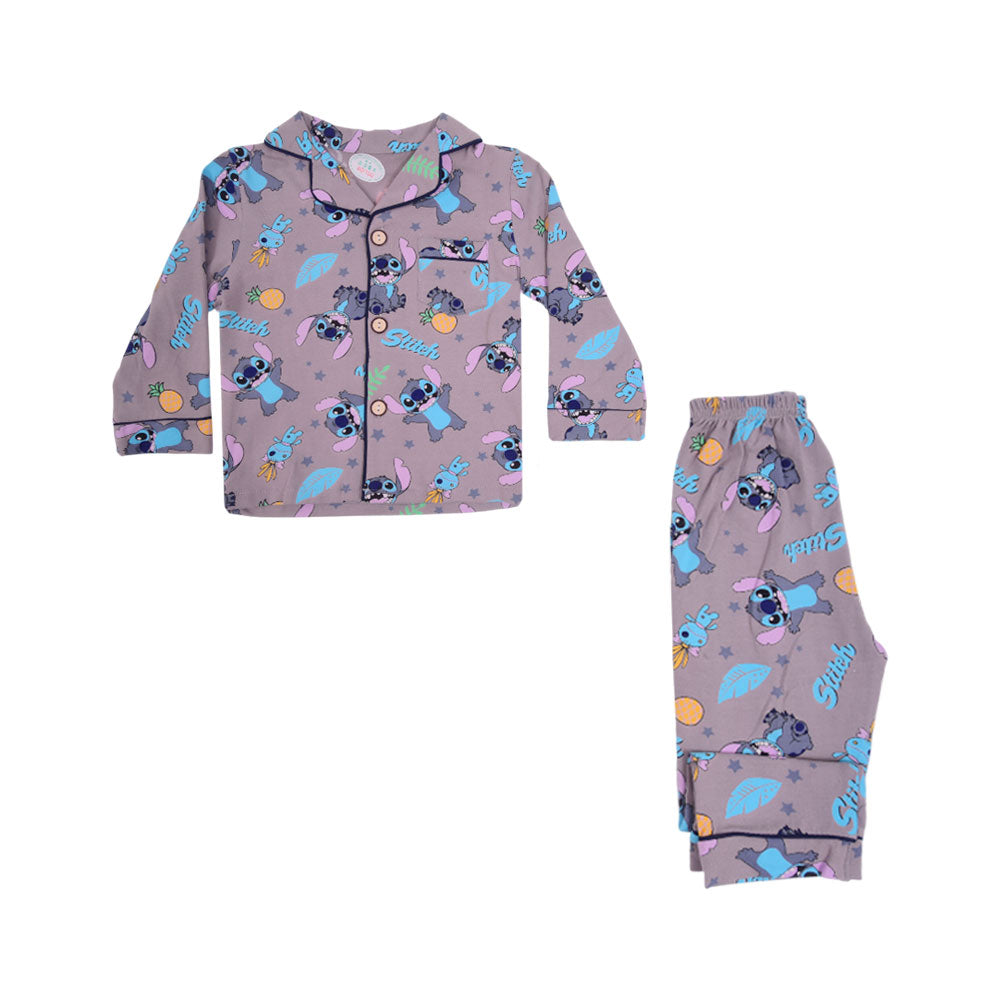 GIRLS L/S 2PC SLEEPING SUIT F/O MZW-24 12-18M NO3