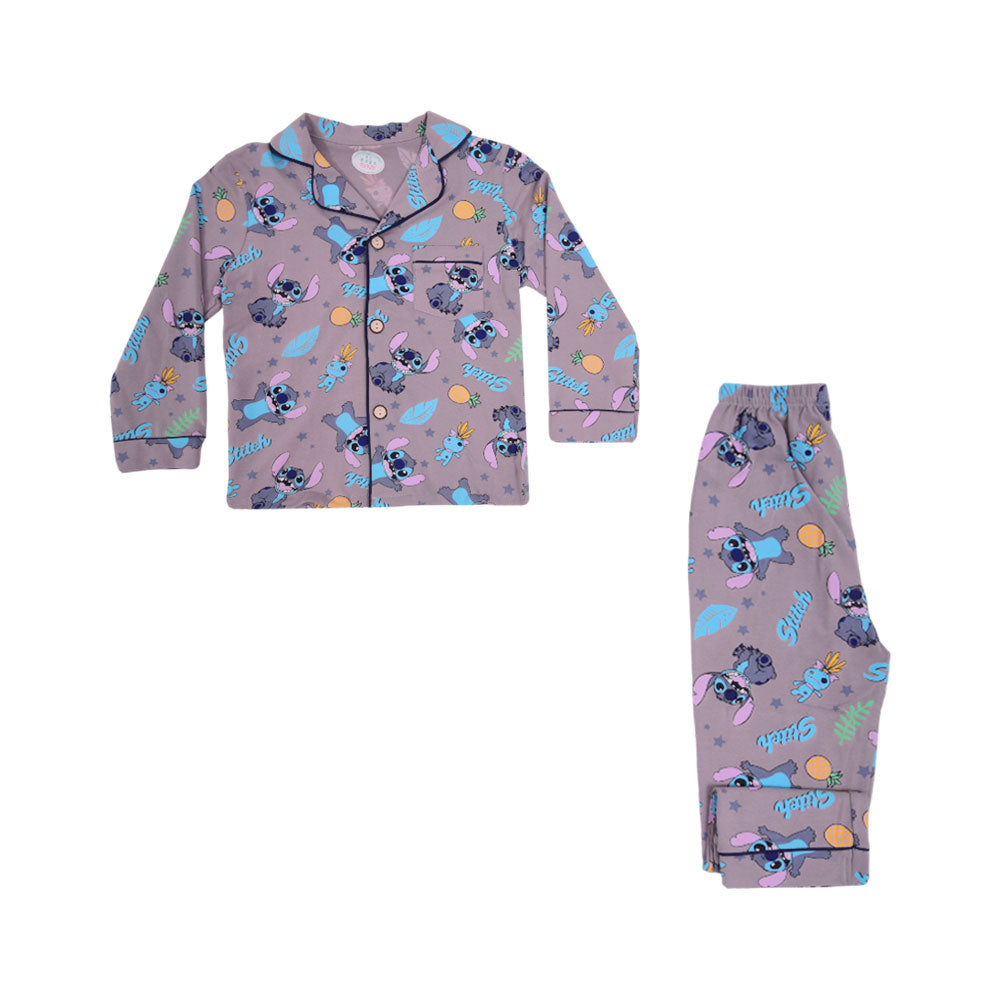 GIRLS L/S 2PC SLEEPING SUIT F/O MZW-24 2-3 YEAR NO3