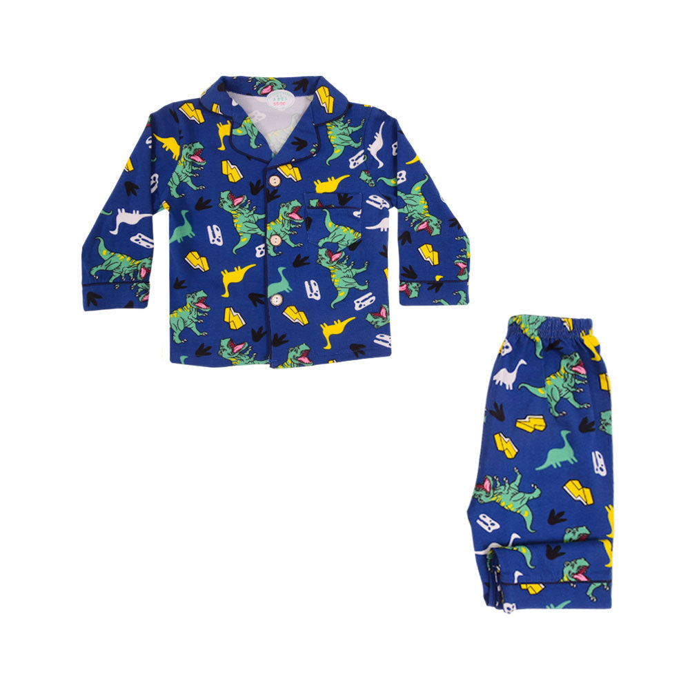 BOYS L/S 2PC SLEEPING SUIT F/O MZW-24 9-12M NO5