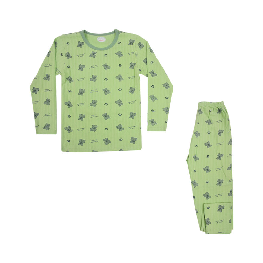 BOYS L/S 2PC SLEEPING SUIT ROT MZW-24 7-8 YEAR N6