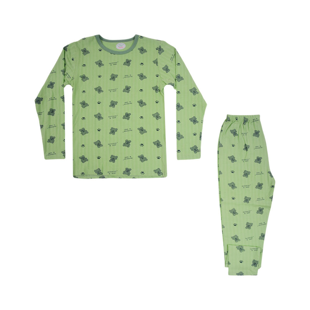 BOYS L/S 2PC SLEEPING SUIT ROT MZW-24 8-9 YEAR N6