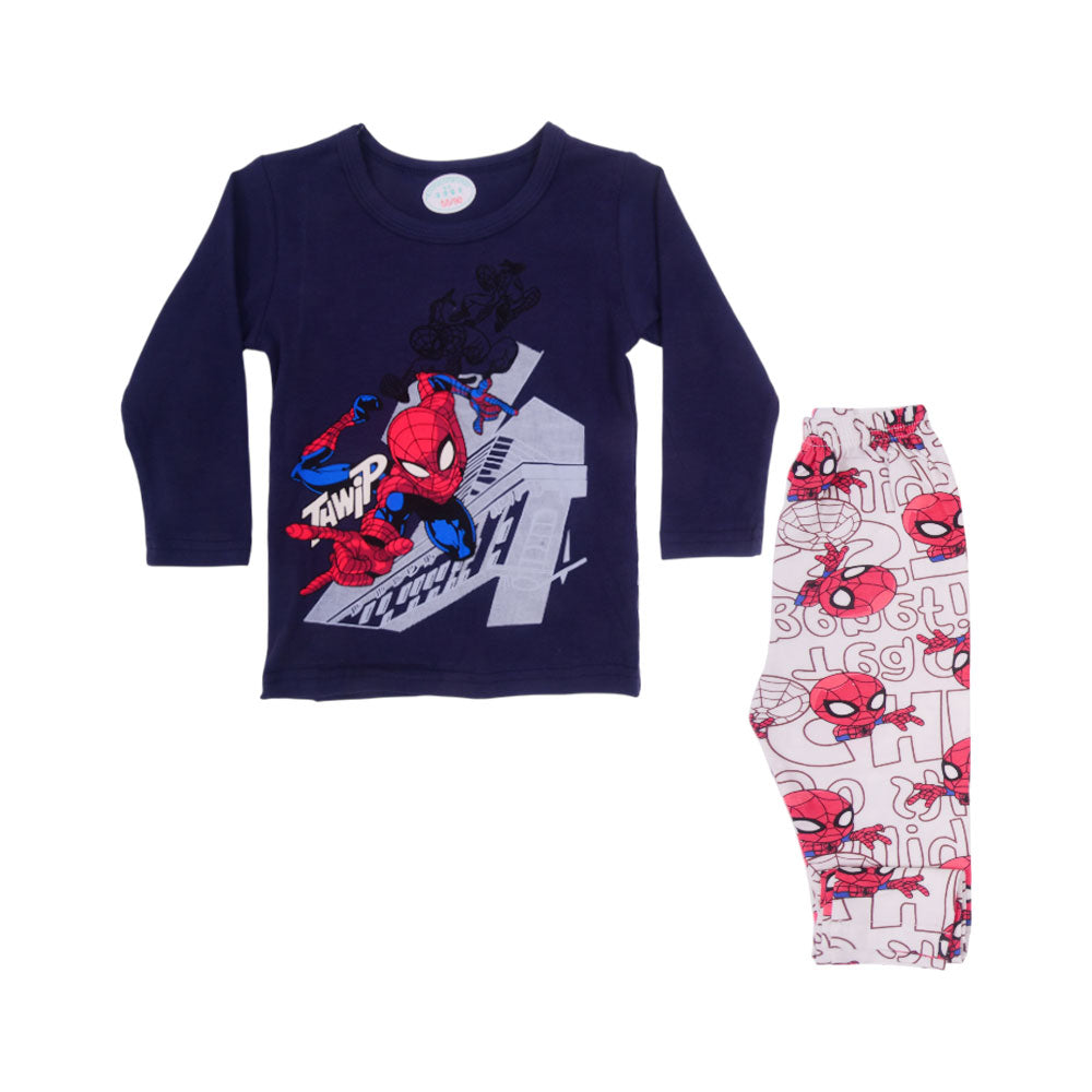 BOYS L/S 2PC SLEEPING SUIT CHR MZW-24 9-12M N-10