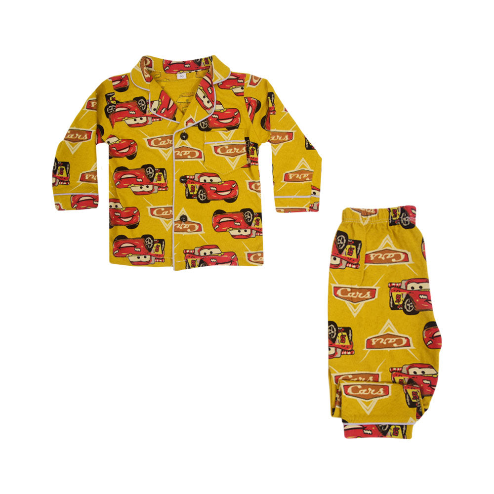 BOYS L/S 2PC SLEEPING SUIT F/O MZW-24 9-12M NO7