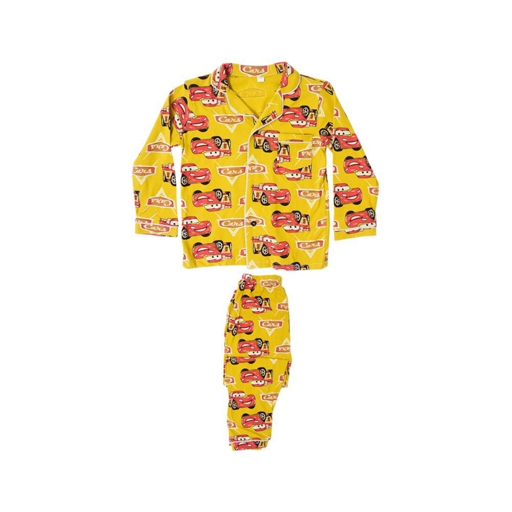 BOYS L/S 2PC SLEEPING SUIT F/O MZW-24 5-6 YEAR NO7