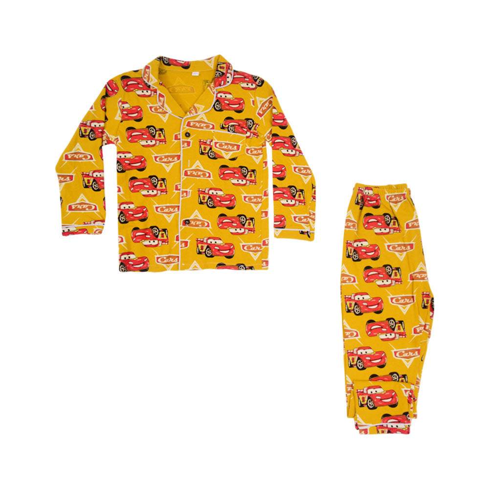 BOYS L/S 2PC SLEEPING SUIT F/O MZW-24 8-9 YEAR NO7