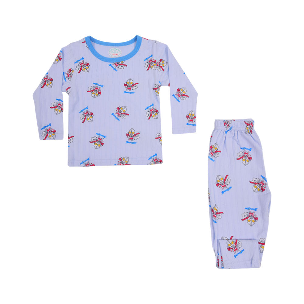 BOYS L/S 2PC SLEEPING SUIT ROT MZW-24 9-12M N7