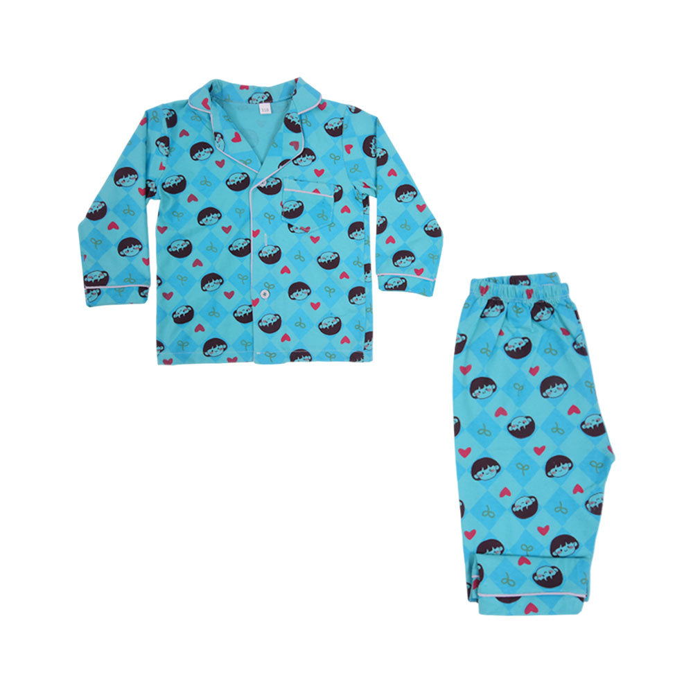 GIRLS L/S 2PC SLEEPING SUIT F/O MZW-24 18-24M NO9