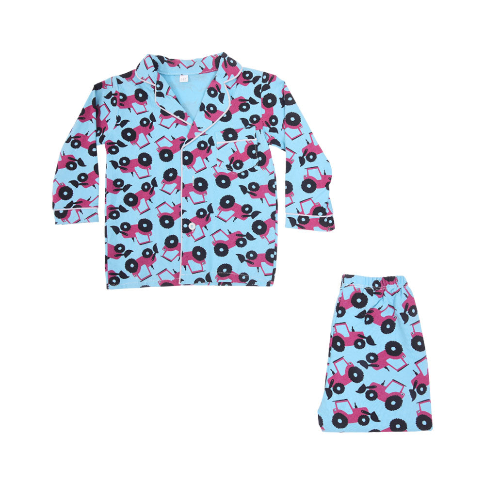 BOYS L/S 2PC SLEEPING SUIT F/O MZW-24 18-24M NO11