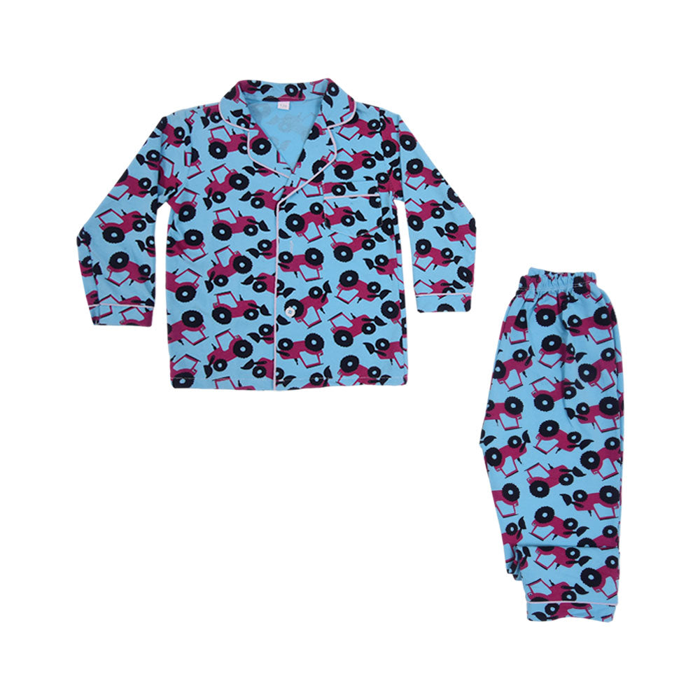BOYS L/S 2PC SLEEPING SUIT F/O MZW-24 2-3 YEAR NO11