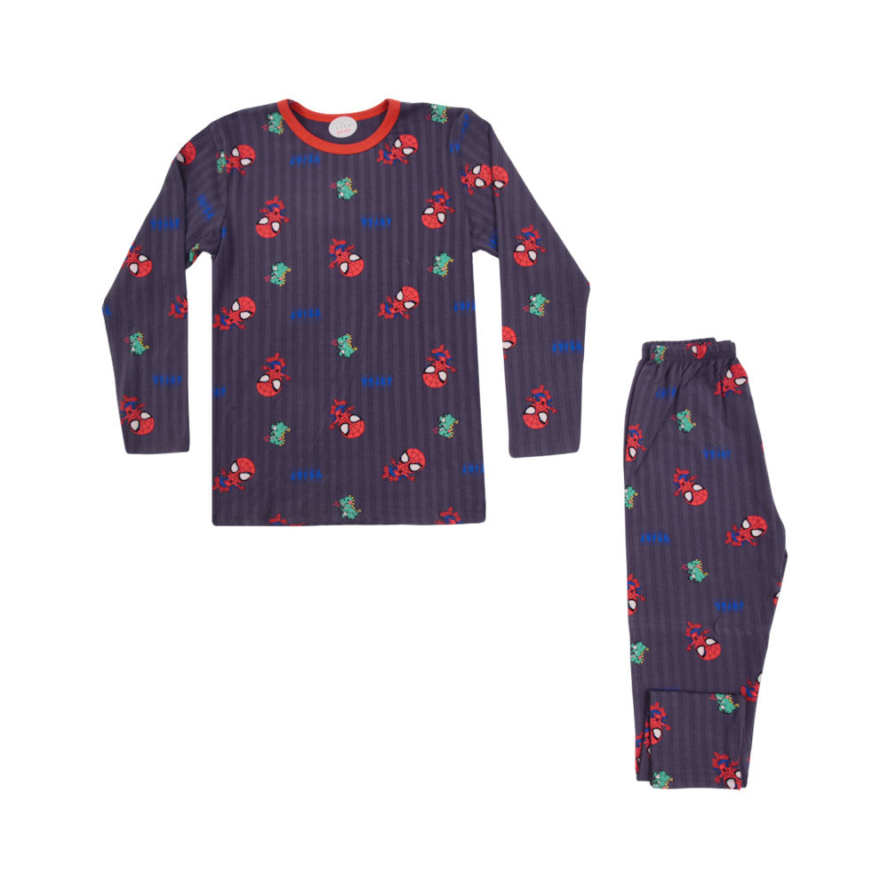 BOYS L/S 2PC SLEEPING SUIT ROT MZW-24 7-8 YEAR N8