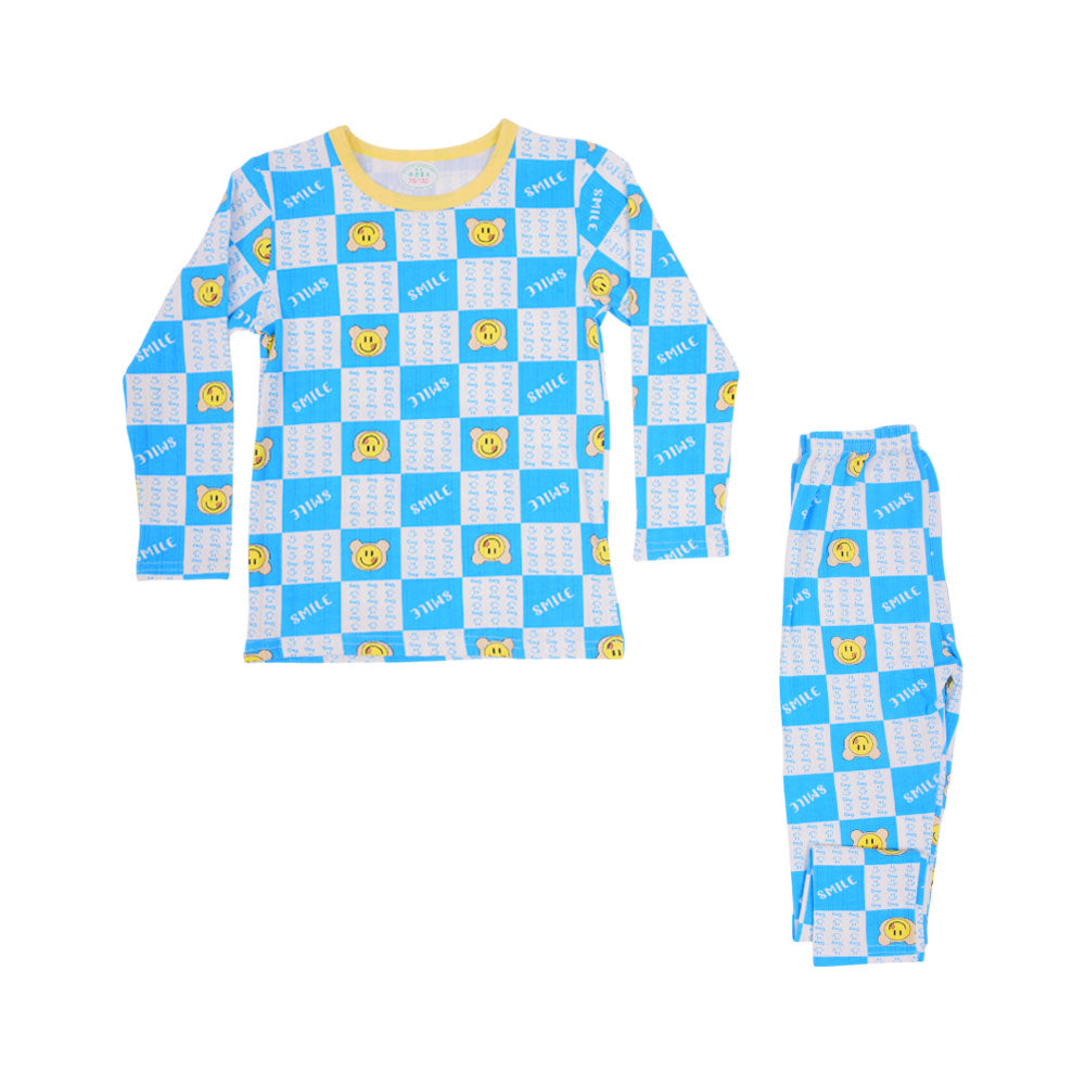 BOYS L/S 2PC SLEEPING SUIT ROT MZW-24 3-4 YEAR N10