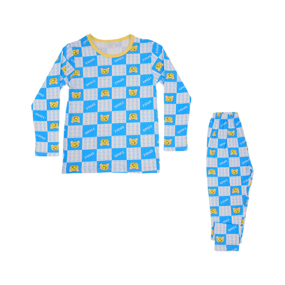 BOYS L/S 2PC SLEEPING SUIT ROT MZW-24 5-6 YEAR N10