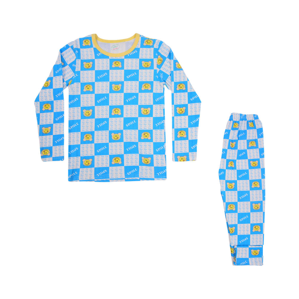 BOYS L/S 2PC SLEEPING SUIT ROT MZW-24 7-8 YEAR N10