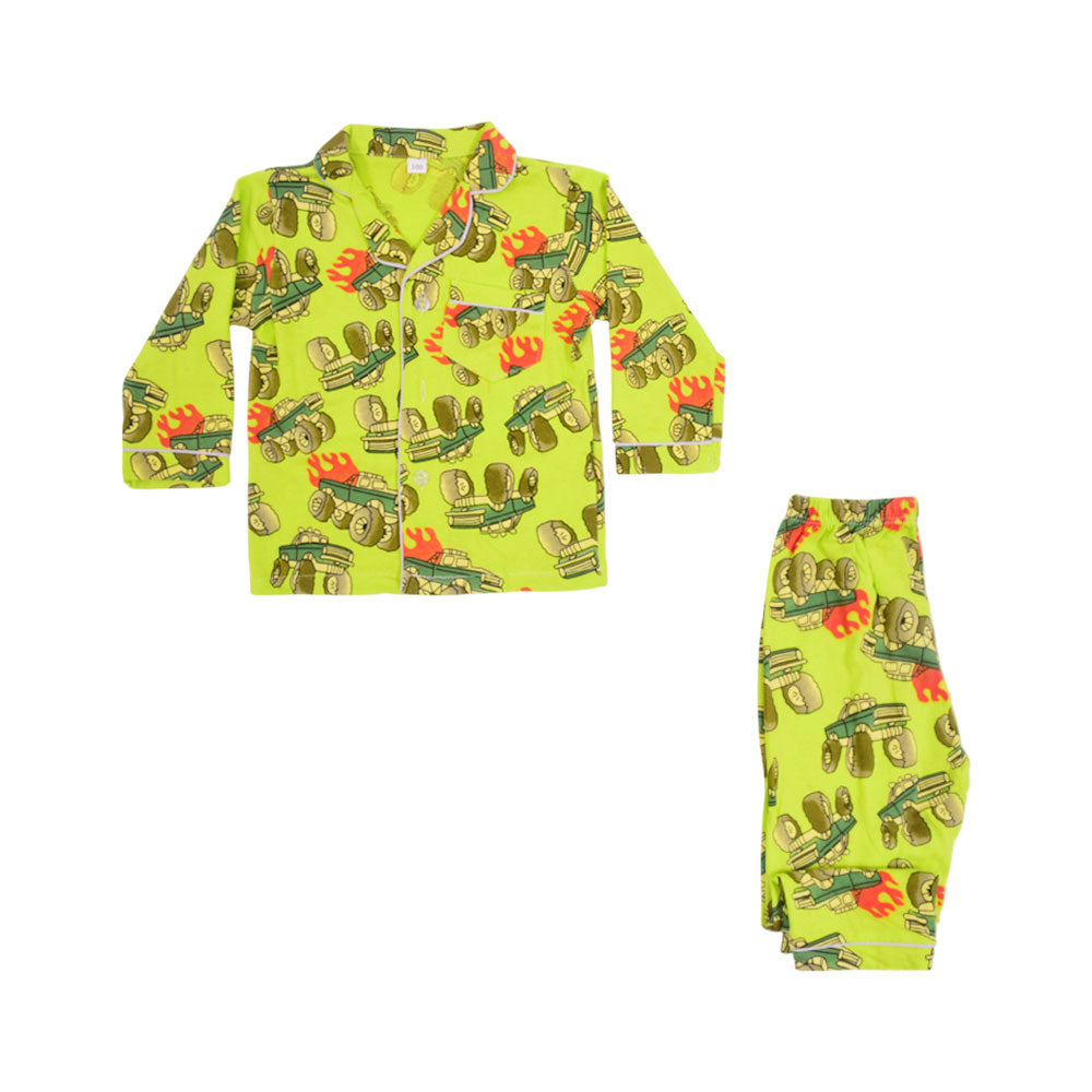 BOYS L/S 2PC SLEEPING SUIT F/O MZW-24 12-18M NO16