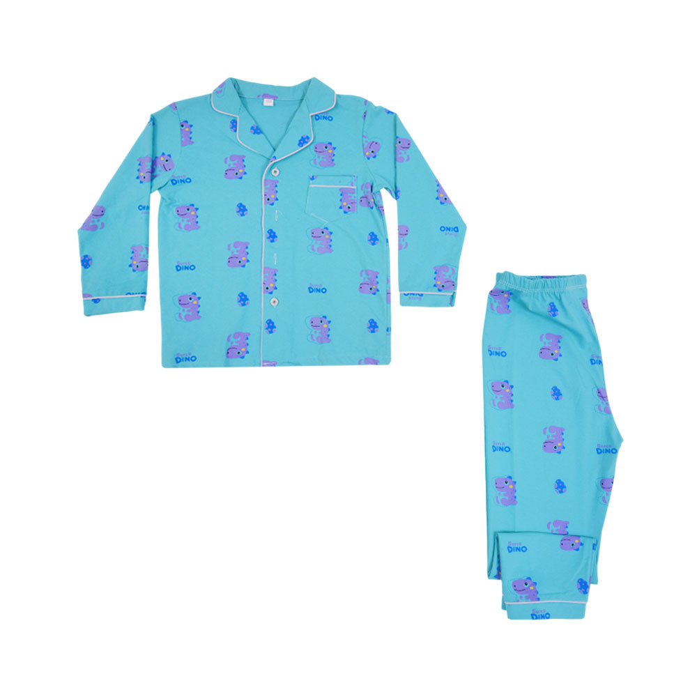 GIRLS L/S 2PC SLEEPING SUIT F/O MZW-24 5-6 YEAR NO19