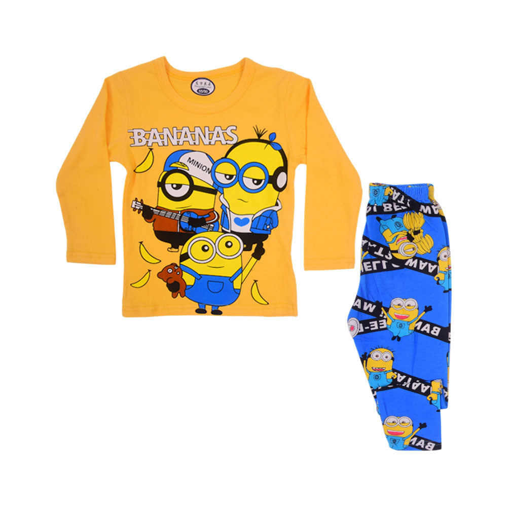 BOYS L/S 2PC SLEEPING SUIT CHR MZW-24 9-12M N-18