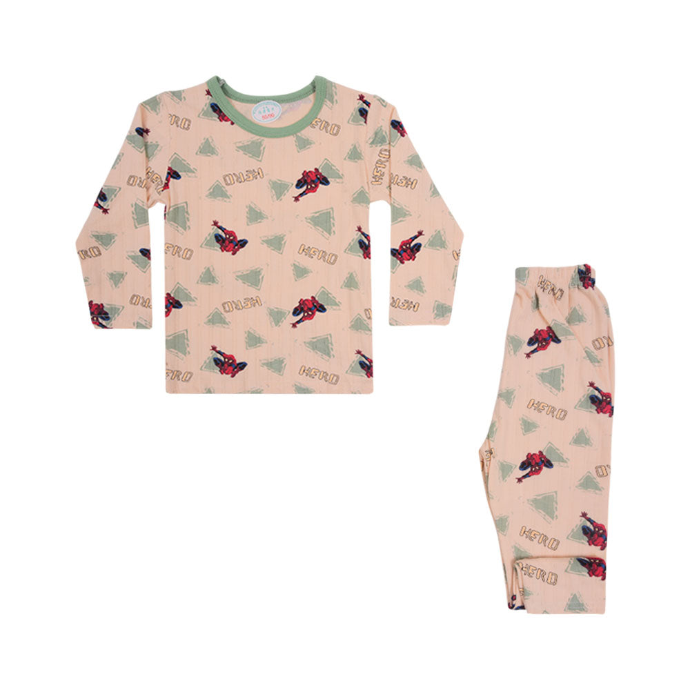 BOYS L/S 2PC SLEEPING SUIT ROT MZW-24 9-12M N12