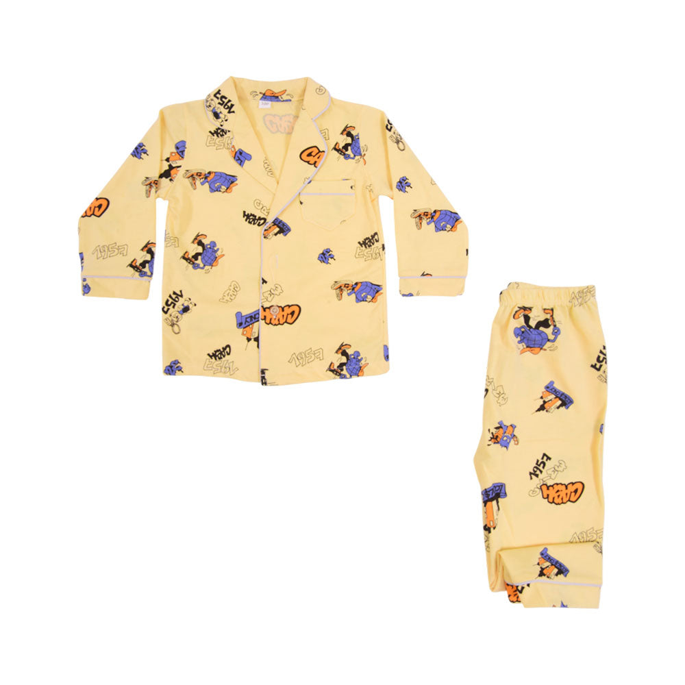 BOYS L/S 2PC SLEEPING SUIT F/O MZW-24 12-18M NO21
