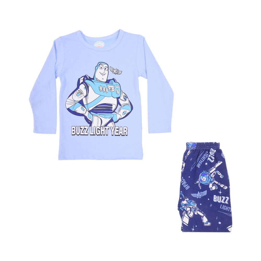 BOYS L/S 2PC SLEEPING SUIT CHR MZW-24 18-24M N-19